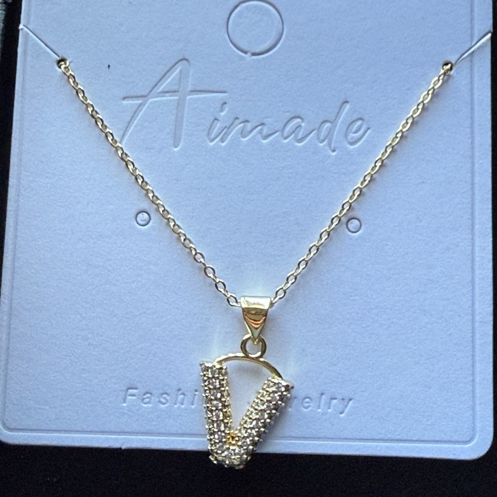 Aimade fashion Gold Heart Pendant Necklace
